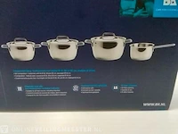 Pannenset 4 delig bk easy, cc003865-001, zilver - afbeelding 4 van  5