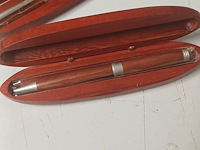 Pannenset ovale doosje donker bruin 7 stuks - afbeelding 1 van  3