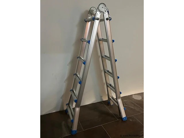Pantahera ladder - 2 x 6 treden; uitschuifbaar naar 2x12 treden - afbeelding 2 van  4