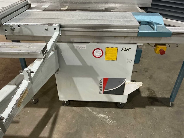 Paoloni - p 150 - formaatcirkelzaagmachine - afbeelding 12 van  14