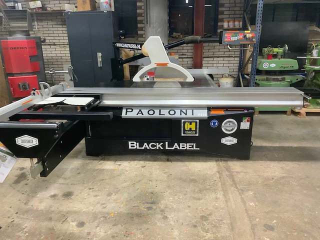 Paoloni p450 black label formaatcirkelzaagmachine 3 assen computer gestuurd - afbeelding 1 van  8