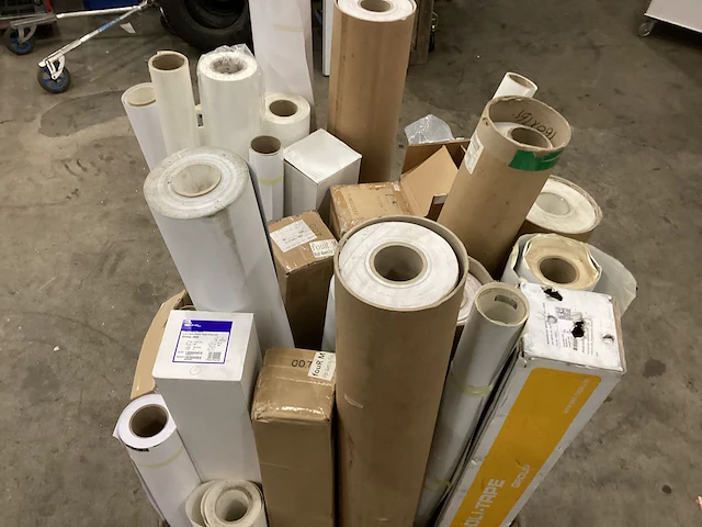 Papierrollen diverse maten - afbeelding 1 van  4