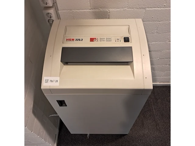 Papiershredder ham-online, hsm 225.2, grijs - afbeelding 3 van  5