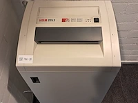 Papiershredder ham-online, hsm 225.2, grijs - afbeelding 3 van  5