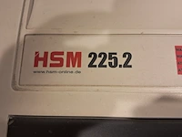 Papiershredder ham-online, hsm 225.2, grijs - afbeelding 4 van  5
