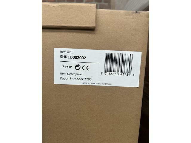 Papiervernietiger 53 liter sam creative, shred002002 - afbeelding 4 van  4