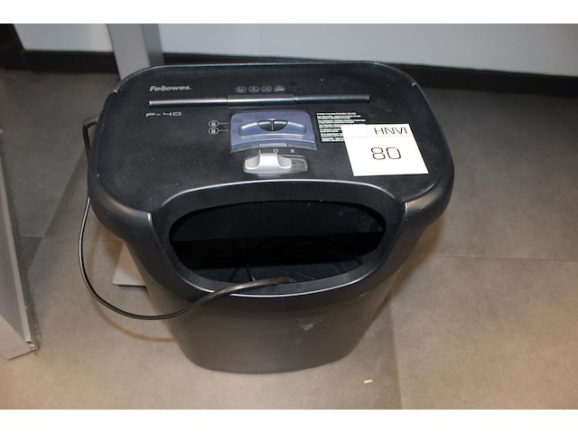 Papiervernietiger fellows p-40. - afbeelding 1 van  1