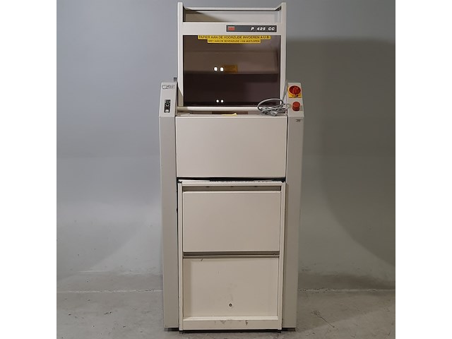 Papiervernietiger, hsm, p425 cc - afbeelding 1 van  9