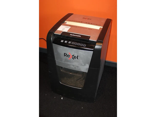 Papiervernietiger rexel optimum autofeed 100x - afbeelding 2 van  2