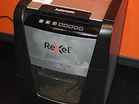 Papiervernietiger rexel optimum autofeed 100x - afbeelding 2 van  2