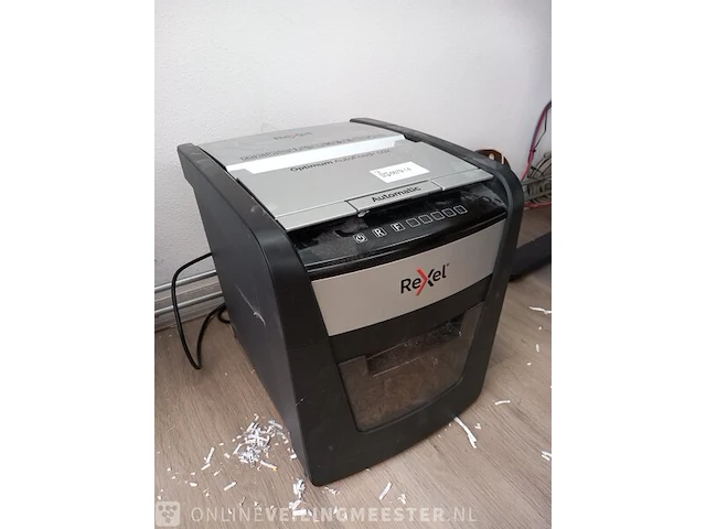Papiervernietiger rexel, optimum autofeed+ 50x - afbeelding 1 van  7
