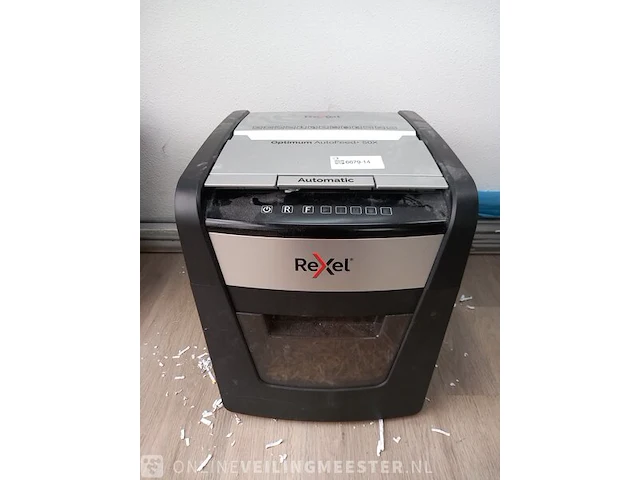 Papiervernietiger rexel, optimum autofeed+ 50x - afbeelding 2 van  7