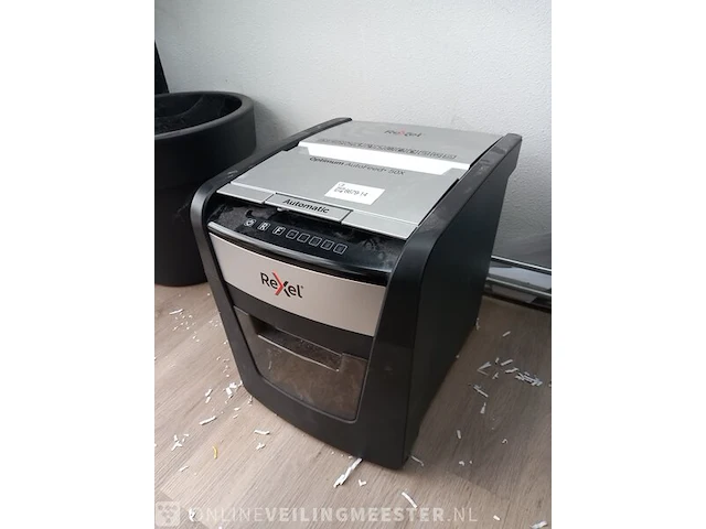Papiervernietiger rexel, optimum autofeed+ 50x - afbeelding 3 van  7