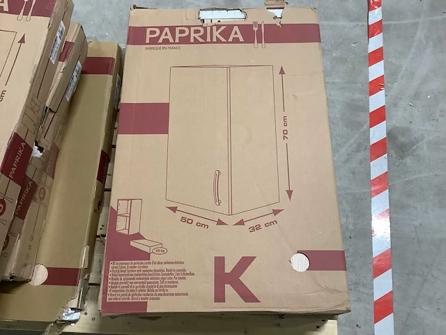 Paprika 50cm keukenkasten (6x) - afbeelding 2 van  6