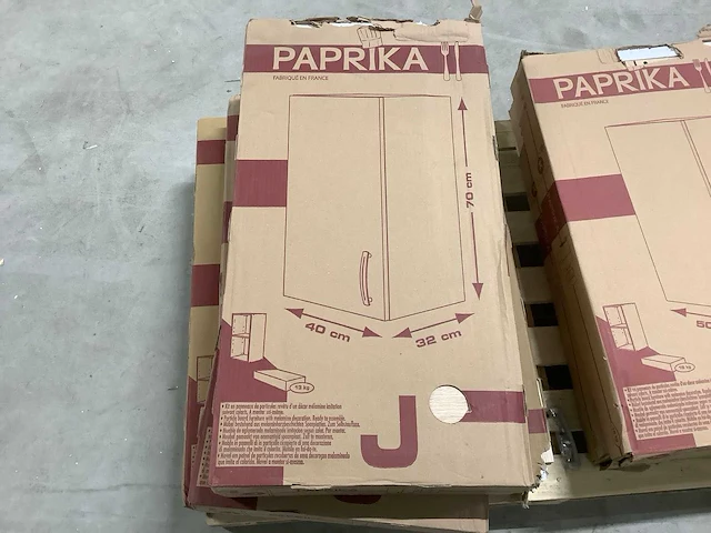 Paprika 50cm keukenkasten (6x) - afbeelding 3 van  6