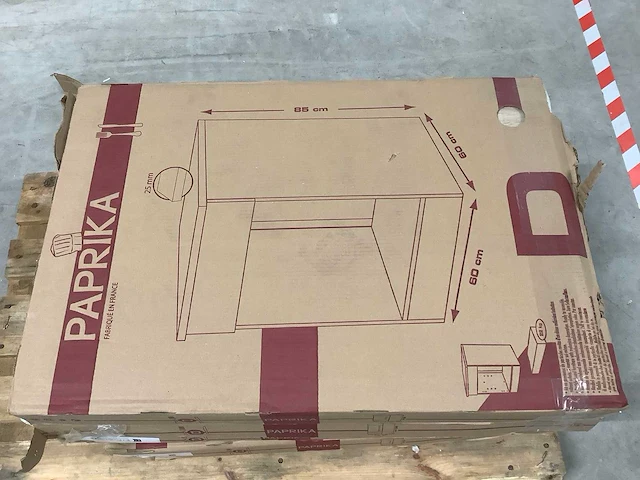 Paprika 60cm kast voor oven (5x) - afbeelding 2 van  5