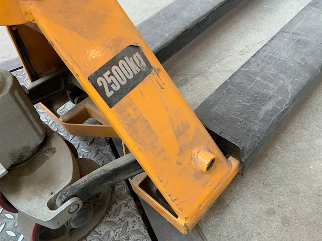 Papro hl318-l hand hydraulische palletwagen met weegschaal - afbeelding 8 van  9
