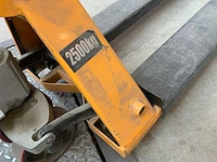 Papro hl318-l hand hydraulische palletwagen met weegschaal - afbeelding 8 van  9