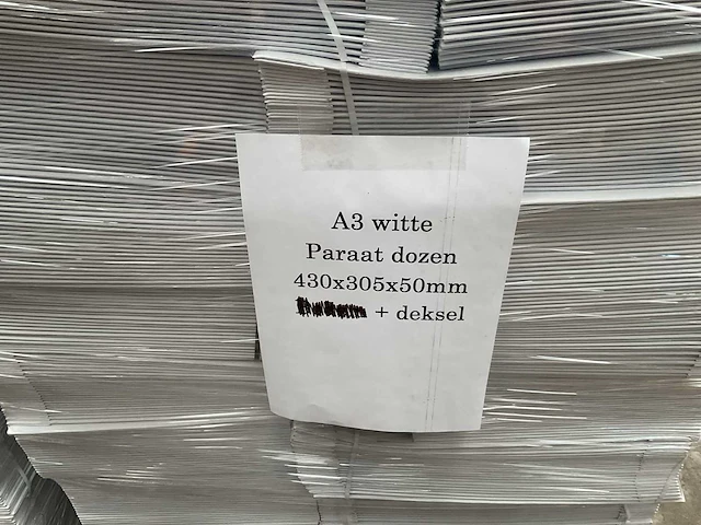 Paraat dozen a3 kartonnen doos (2100x) - afbeelding 4 van  8