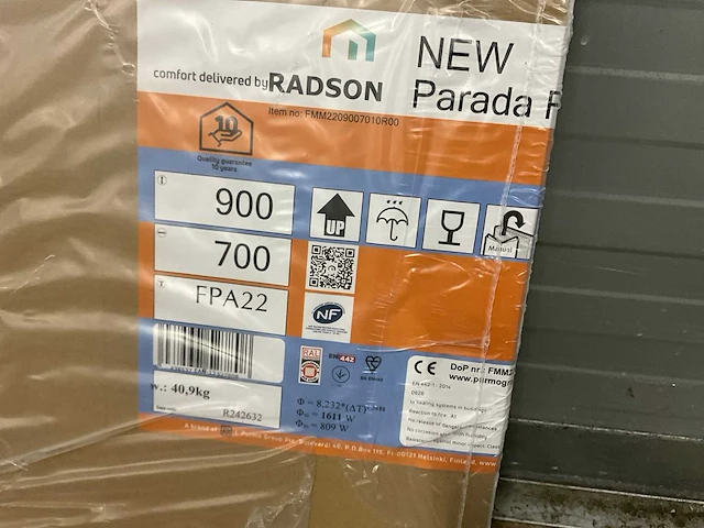 Parada flex 8c 22 paneelradiator 1611w (5x) - afbeelding 4 van  6