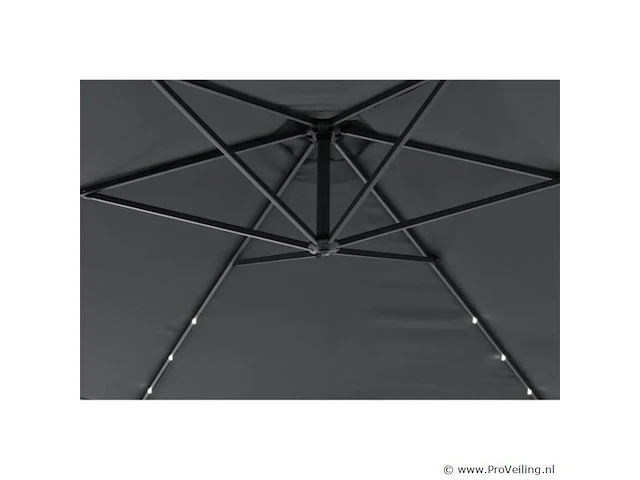 Parasol 300cm led - afbeelding 12 van  14