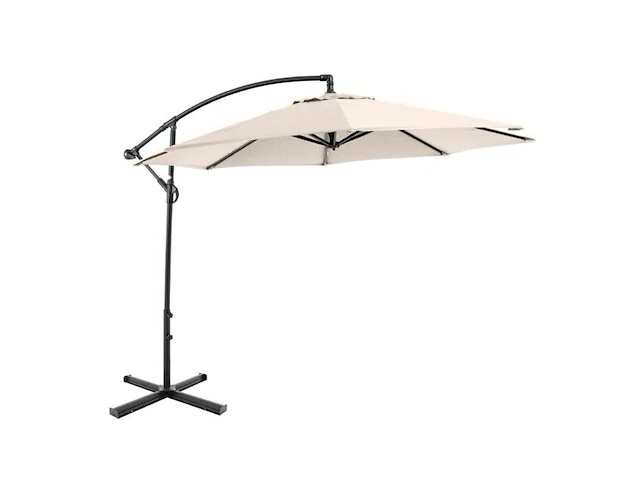 Parasol 300cm sorara outdoor living, beige - afbeelding 1 van  6