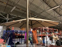 Parasol abba patio, beige - afbeelding 6 van  8
