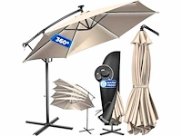 Parasol met ledverlichting - afbeelding 1 van  3
