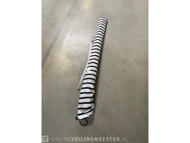 Parasol, zwart/wit - afbeelding 1 van  1