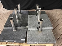 Parasolvoet (6x) - afbeelding 1 van  3