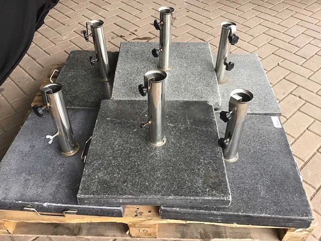 Parasolvoet (6x) - afbeelding 2 van  3