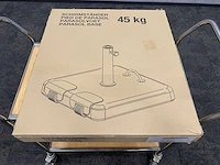 Parasolvoet beton - ongebruikt - 45kg - afbeelding 1 van  7