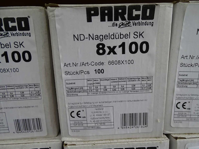 Parco - slagplug (72x) - afbeelding 2 van  2