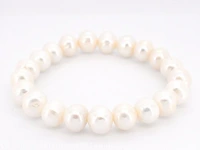 Parel armband met echte parels - juwelierskwaliteit - afbeelding 2 van  4