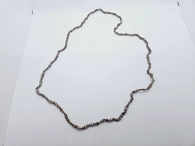 Parel collier met natuurlijke parels - afbeelding 1 van  4