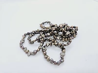 Parel collier met natuurlijke parels - afbeelding 4 van  4