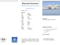 Parelketting met diamanten sluiting - afbeelding 3 van  8