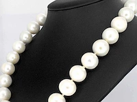 Parelsnoer 18k goud briljant - afbeelding 5 van  10