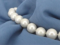 Parelsnoer 18k goud briljant - afbeelding 10 van  10