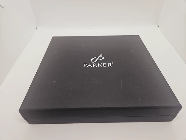 Parker 5th 18kt witgoud gp + parker portemonnee - afbeelding 10 van  18