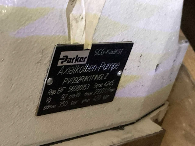 Parker pv-series hydrauliek pomp (3x) - afbeelding 3 van  4