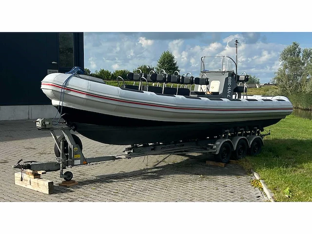 Parker rib 900d baltic rib boot + riba trip boottrailer - afbeelding 1 van  42