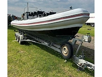 Parker rib 900d baltic rib boot + riba trip boottrailer - afbeelding 39 van  42