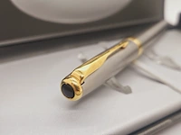 Parker sonnet 18kt gp two tone vulpen - inclusief doos - afbeelding 6 van  6