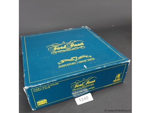 Parker spel trivial pursuit - afbeelding 1 van  4