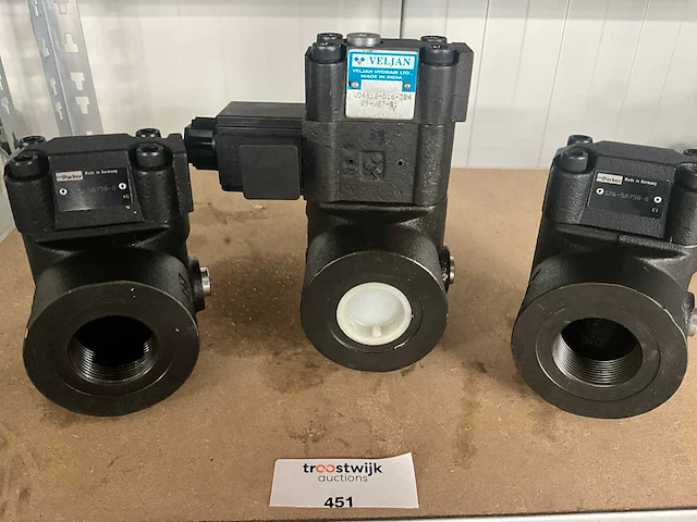 Parker / veljan hydraulische kleppen (3x) - afbeelding 1 van  16