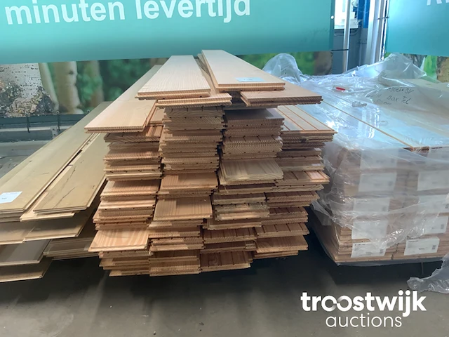 Parket vloerdelen (ca. 50 m²) - afbeelding 2 van  4