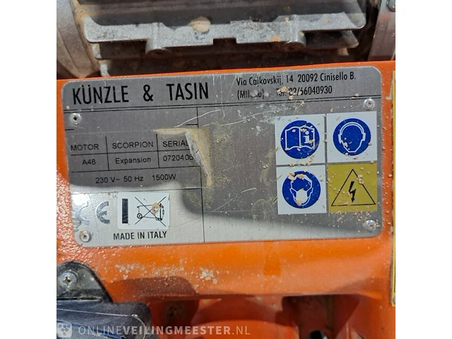 Parketschuurmachine künzle & tasin, scorpion, bouwjaar 2007 - afbeelding 16 van  18