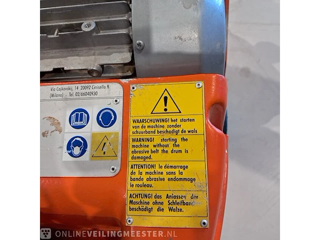Parketschuurmachine künzle & tasin, scorpion, bouwjaar 2014 - afbeelding 5 van  17