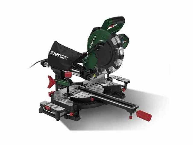 Parkside - - verstek- en trekzaag met laser - afbeelding 1 van  4
